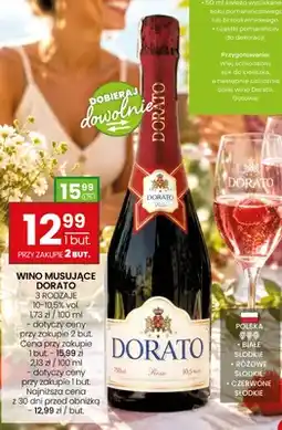 Twój Market Wino musujące Dorato białe słodkie oferta