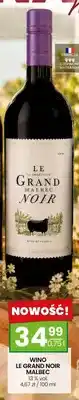 Twój Market Wino czerwone Le Grand Noir Malbec oferta