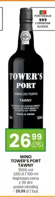 Twój Market Wino czerwone Tower's Port Tawny słodkie oferta