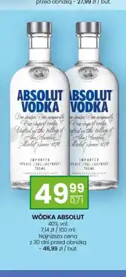 Twój Market Wódka Absolut oferta