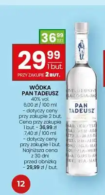 Twój Market Wódka Pan Tadeusz oferta
