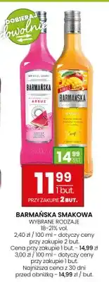 Twój Market Likier Barmańska Smakowa Arbuz oferta