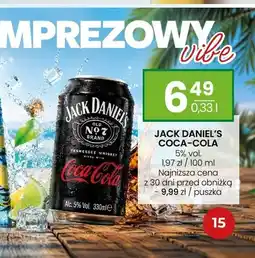 Twój Market Drink Jack Daniel's Coca-Cola oferta