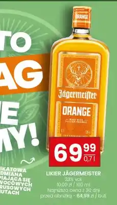 Twój Market Likier Jägermeister Orange oferta