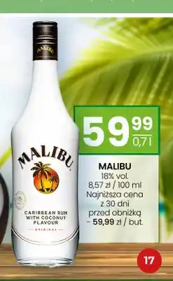 Twój Market Likier Malibu Caribbean Rum with Coconut Flavour oferta