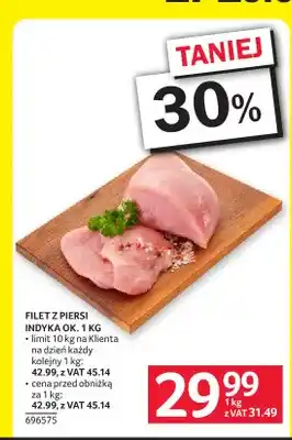 Selgros Filet z piersi indyka oferta