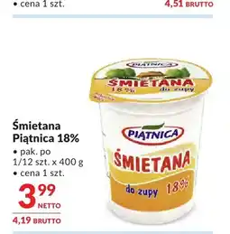 Makro Śmietana Piątnica 18% oferta