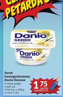 Makro Serek homogenizowany Danio Danone waniliowy oferta