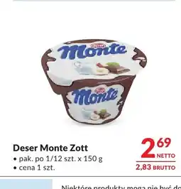 Makro Deser Monte Zott oferta