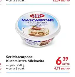 Makro Ser Mascarpone Kuchmistrza Mlekovita oferta