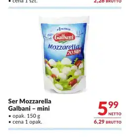 Makro Ser Mozzarella Galbani mini oferta