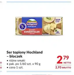 Makro Ser topiony Hochland bloczek oferta