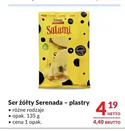 Makro Ser żółty Serenada plastry oferta
