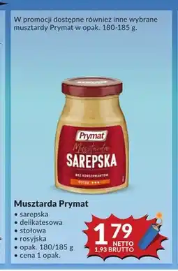 Makro Musztarda sarepska Prymat oferta