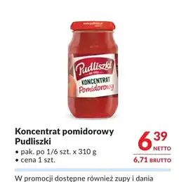 Makro Koncentrat pomidorowy Pudliszki oferta