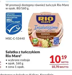 Makro Sałatka z tuńczykiem Rio Mare Insalatissime oferta