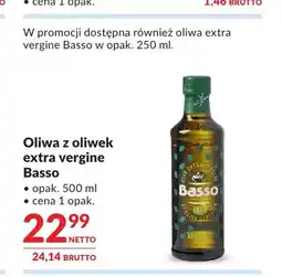 Makro Oliwa z oliwek extra vergine Basso oferta