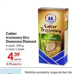 Makro Cukier trzcinowy Dry Demerara Diamant oferta