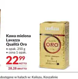 Makro Kawa mielona Lavazza Qualità Oro oferta