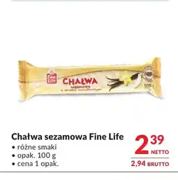 Makro Chałwa sezamowa Fine Life oferta