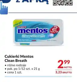 Makro Cukierki Mentos Clean Breath oferta