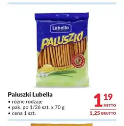 Makro Paluszki Lubella oferta