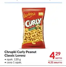 Makro Chrupki Curly Peanut Classic Lorenz oferta