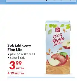 Makro Sok jabłkowy Fine Life oferta