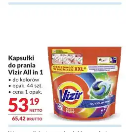 Makro Kapsułki do prania Vizir All in 1 do kolorów oferta