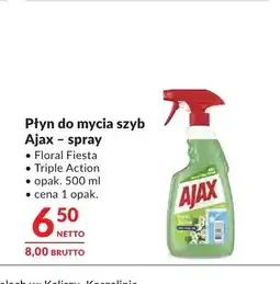 Makro Płyn do mycia szyb Ajax spray oferta
