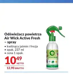 Makro Odświeżacz powietrza Air Wick Active Fresh spray kwitnący jaśmin i frezja oferta