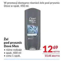 Makro Żel pod prysznic Dove Men+Care Clean Comfort oferta
