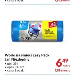 Makro Worki na śmieci Easy Pack Jan Niezbędny oferta
