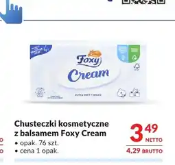 Makro Chusteczki kosmetyczne z balsamem Foxy Cream oferta