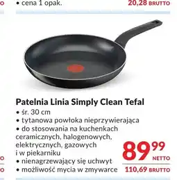 Makro Patelnia Tefal Simply Clean oferta