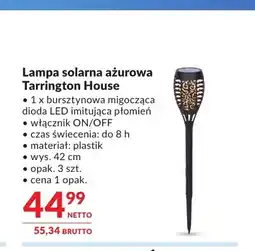 Makro Lampa solarna ażurowa Tarrington House oferta