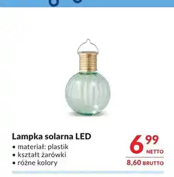 Makro Lampka solarna LED oferta