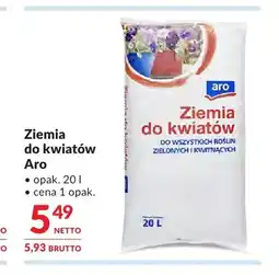 Makro Ziemia do kwiatów Aro oferta