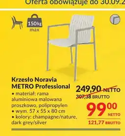 Makro Krzesło Noravia Metro Professional oferta