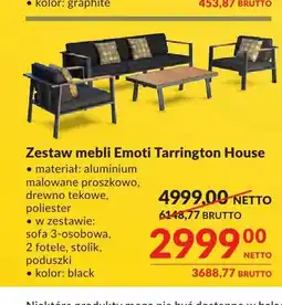 Makro Zestaw mebli Emoti Tarrington House oferta