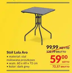 Makro Stół Lola Aro oferta