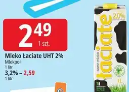 E.Leclerc Mleko Łaciate UHT 2% Mlekpol oferta