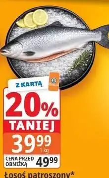 E.Leclerc Łosoś patroszony oferta