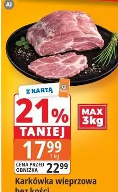 E.Leclerc Karkówka wieprzowa bez kości oferta