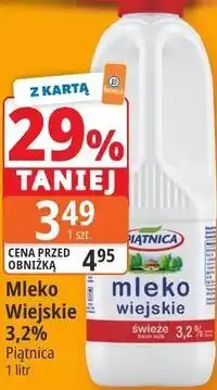 E.Leclerc Mleko Wiejskie 3,2% Piątnica oferta
