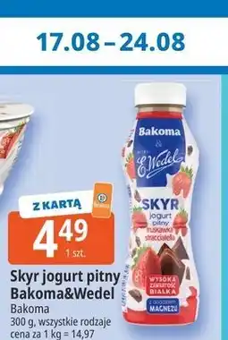 E.Leclerc Skyr jogurt pitny Bakoma&Wedel oferta