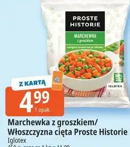 E.Leclerc Marchewka z groszkiem/Włoszczyzna cięta Proste Historie oferta