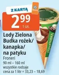 E.Leclerc Lody Zielona Budka rożek/kanapka/na patyku oferta