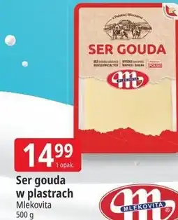 E.Leclerc Ser gouda w plastrach Mlekovita oferta