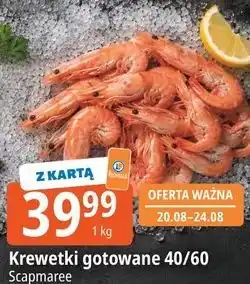 E.Leclerc Krewetki gotowane 40/60 Scapmaree oferta